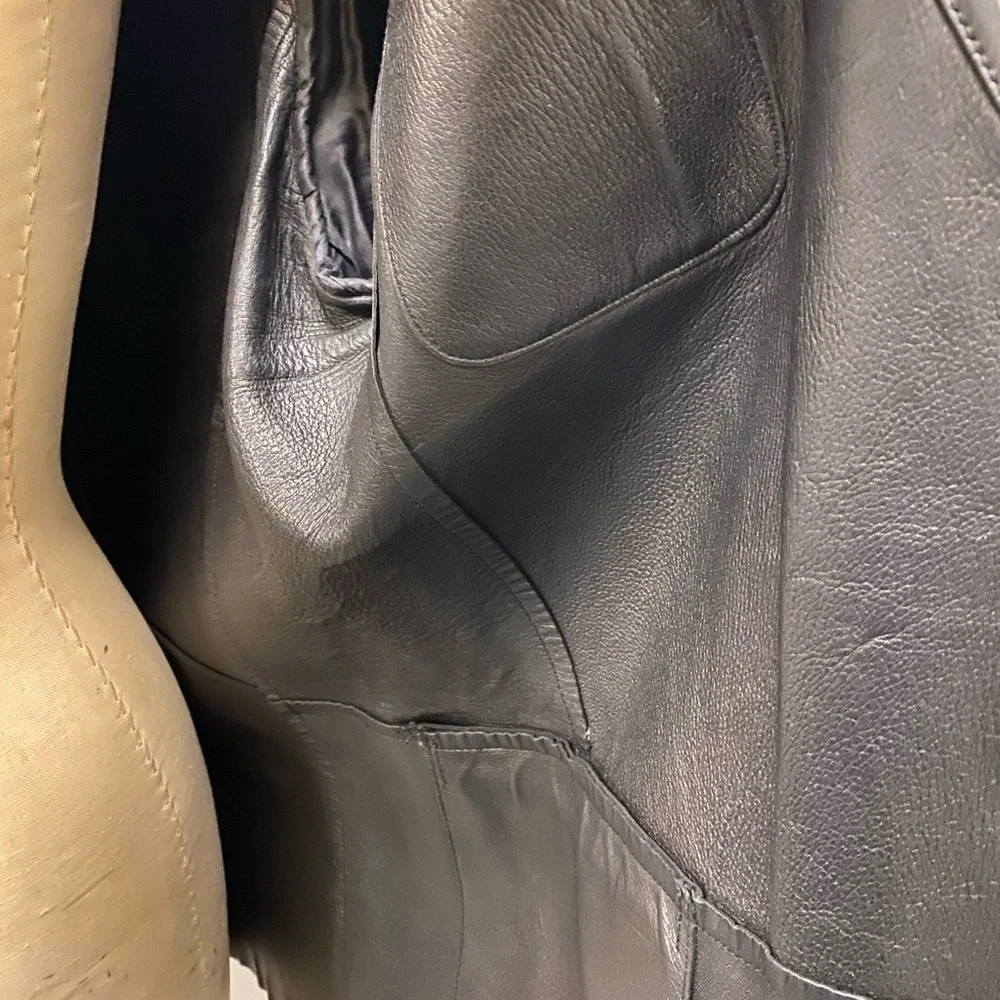 Gucci by Tom Ford leather blazer